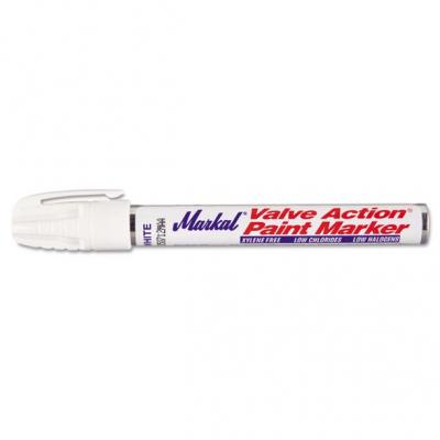 Markal Valve-Action Paint Marker Gloss White