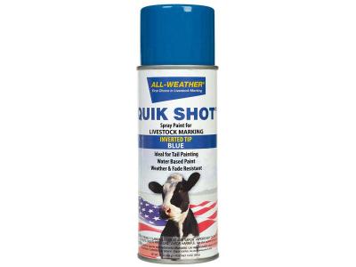All Weather Quik Shot Livestock Spray Paint Blue