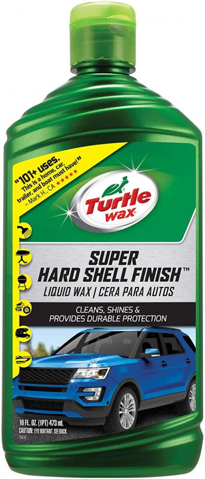 Turtle Wax Super Hard Shell Finish Car Wax 16oz.