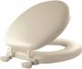 Mayfiar Soft Deluxe Toilet Seat Round Bone