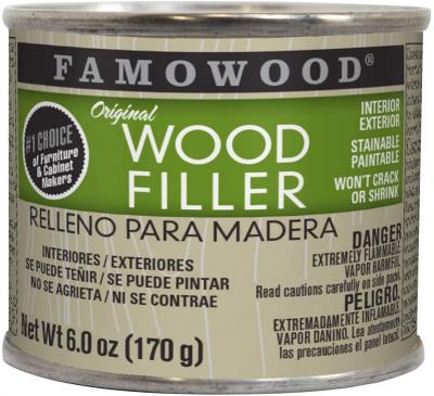 Famowood Mahogany Wood Filler 6oz.