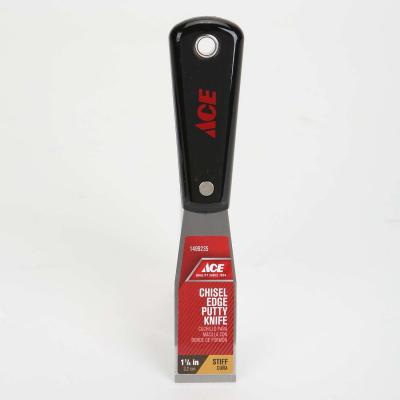 Ace High-Carbon Steel 1-1/4in Carbon Steel Stiff Putty Knife