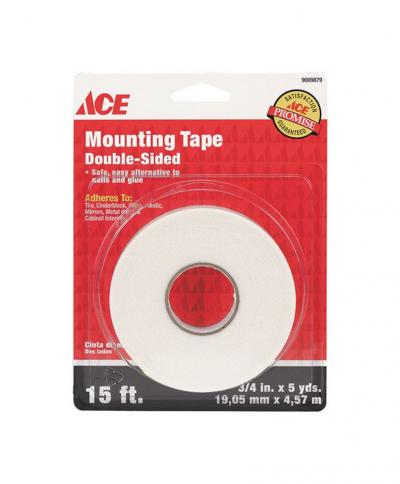 Ace Mounting Tape Double-Sided 3/4in. X 15ft.