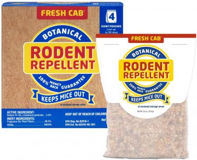 Fresh Cab Botanical Rodent Repellent  4-Pk.