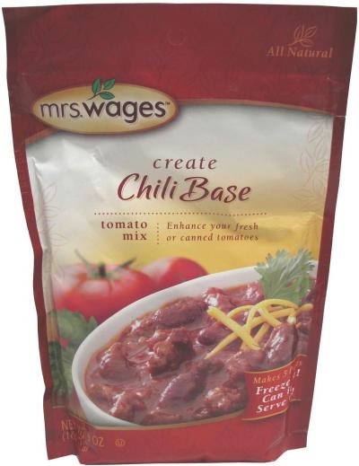 "Mrs. Wages' Chili Tomato Mix 5oz,"