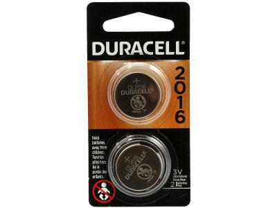 Duracell 3V 2016 Battery 2-Pk