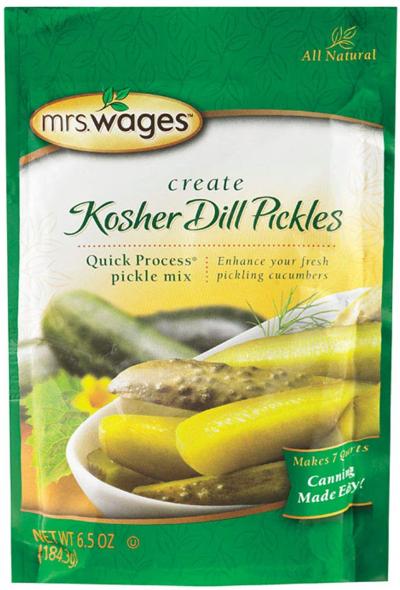 Mrs Wages' Kosher Dill Pickle Mix 6.5oz.