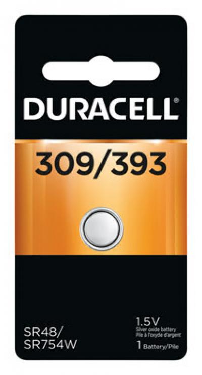 Duracell 1.5V 309/393 Electronic/Watch Battery