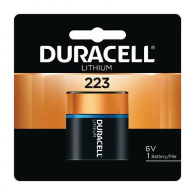Duracell 6V Lithium 223 Camera Battery