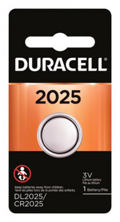 Duracell 3V Lithium 2025 Medical Battery