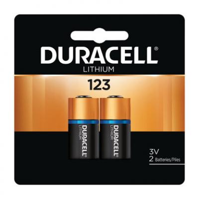 Duracell 3V Lithium 123 Camera Battery 2Pk.