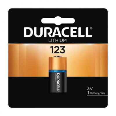 Duracell 3V Lithium 123 Camera Battery 1Pk.