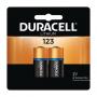 Duracell 3V Lithium 123 Camera Battery 2Pk.