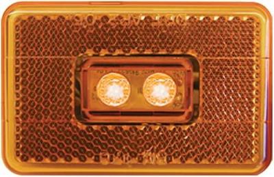 Peterson Manufacturing Amber LED Clearance/Side Marker Light with Reflex