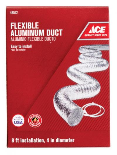 Ace 8-Foot Flexible Aluminum Duct