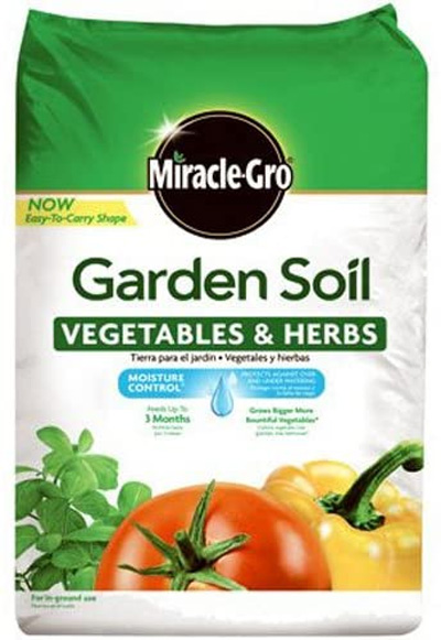 Miracle-Gro Vegetables & Herbs Garden Soil 1.5