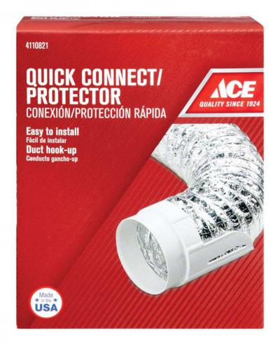 Ace 4-Inch Aluminum Duct Protector