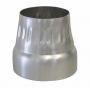 Deflect-O 3in. X 4in. Silver Aluminum Increaser/Reducer
