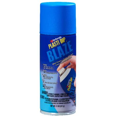 Plasti Dip Flat/Matte Blaze Blue Multi-Purpose Rubber Coating 11oz.