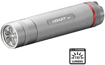 Coast 385-Lumens 6 LED Tactical AAA Flashlight