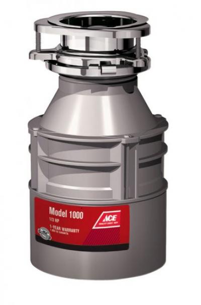 Ace 1/3 HP Continuous Feed Garbage Disposal