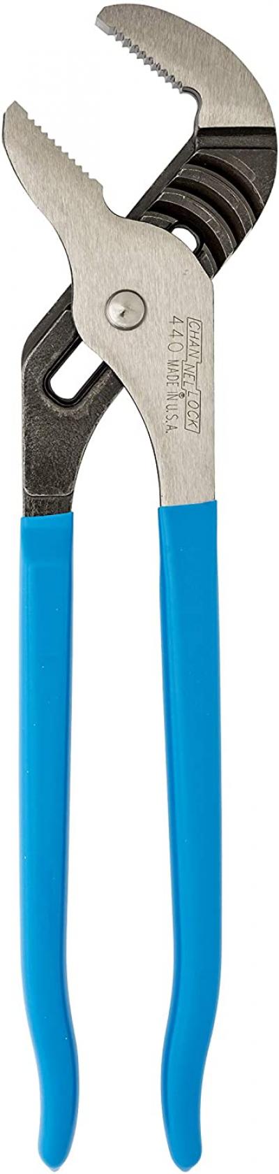 Channellock 12-Inch Carbon Steel Tongue & Groove Pliers