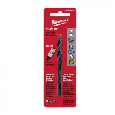 Milwaukee High Speed Pilot Drill Bit 1/4in. X 3-1/2in.