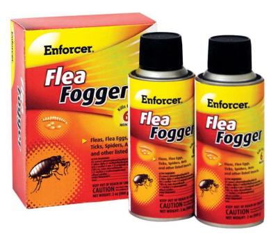 Enforcer Flea Fogger for Fleas,Ticks and Spiders 2-2oz. Cans