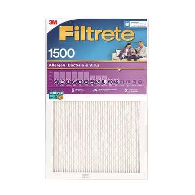 3M Filtrete 20 X 20 X 1 Pleated Allergen Air Filter