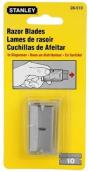 Stanley High Carbon Steel Single Edge Razor Blade 1-1/2in. 10Pk.