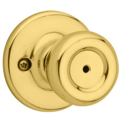 Kwikset Tylo Antique Brass Steel Privacy Knob 3 Right or Left Handed