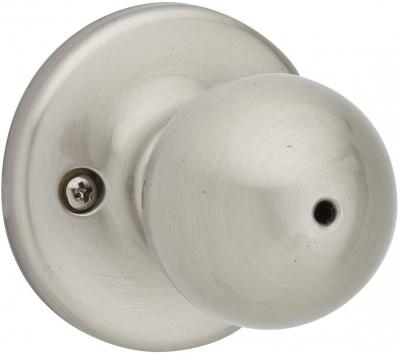 Kwikset Polo Satin Nickel Steel Privacy Knob 3 Right or Left Handed