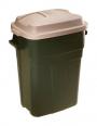 Rubbermaid Roughneck 30-Gallon Plastic Garbage Can with Lid