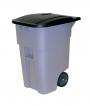 Rubbermaid Commercial BRUTE 50-Gallon Plastic Wheeled Refuse Can with Lid