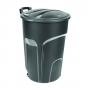 Rubbermaid 32-Gallon Resin Wheeled Garbage Can with Lid
