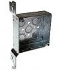 Raco 4in. Square Steel 2-Gang Junction Box