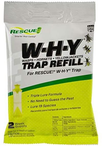 RESCUE W-H-Y Yellowjacket & Wasp Trap Refill 0.88oz.