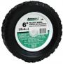 Arnold 1.5 X 6 Plastic Lawn Mower Replacement Wheel 35lb.