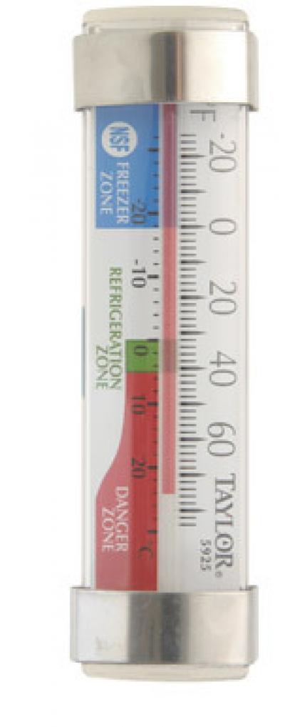 Taylor Instant Read Analog Freezer/Refrigerator Thermometer