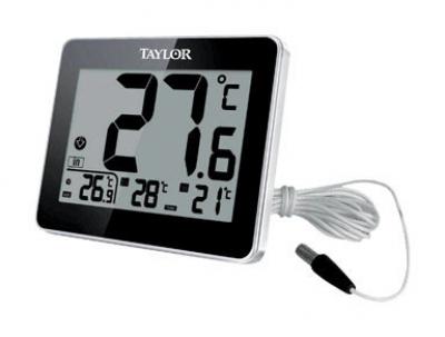 Taylor Wire Probe Digital Indoor/Outdoor Thermometer