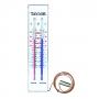 Taylor Tube Plastic Thermometer