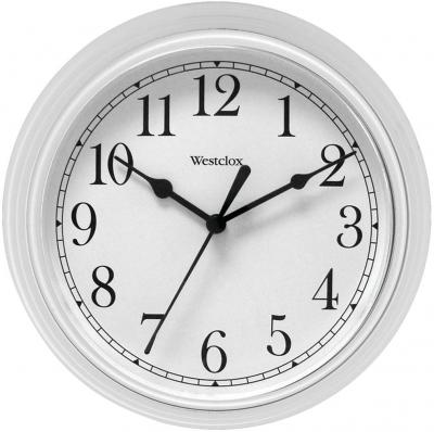 Westclox 9-Inch Simplicity Plastic Wall Clock