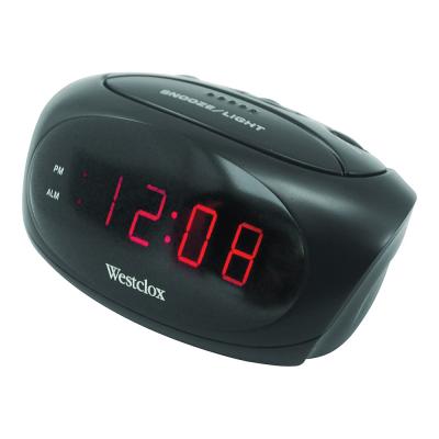 Westclox .6-Inch  Plug-In LED Alarm Clock