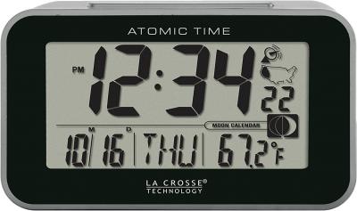 La Crosse Technology Atomic LCD Alarm Clock