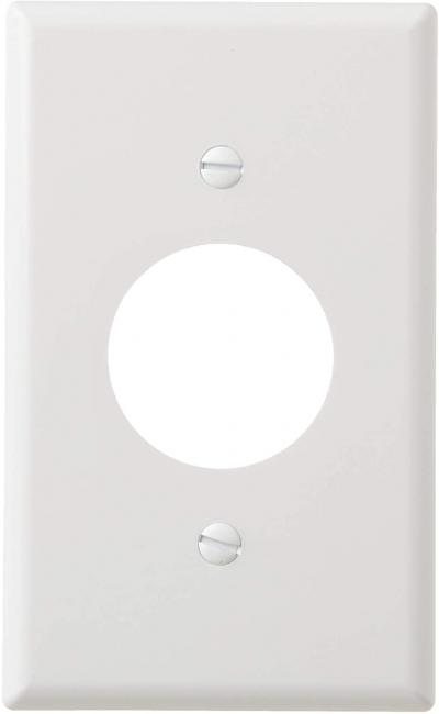 Leviton 1 gang Thermostat Outlet Wall Plate 1Pk.