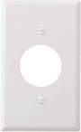 Leviton 1 gang Thermostat Outlet Wall Plate 1Pk.