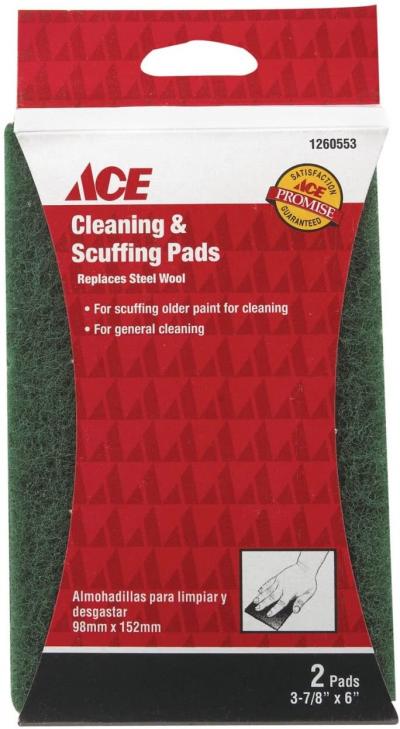 Ace 0-Grade Very Fine Cleaning and Scuffing Pad 2Pk.