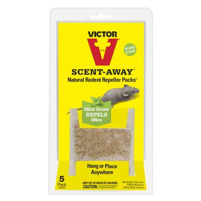 Victor Scent-Away Animal Repellent Pouch for Rodents 5Pk.