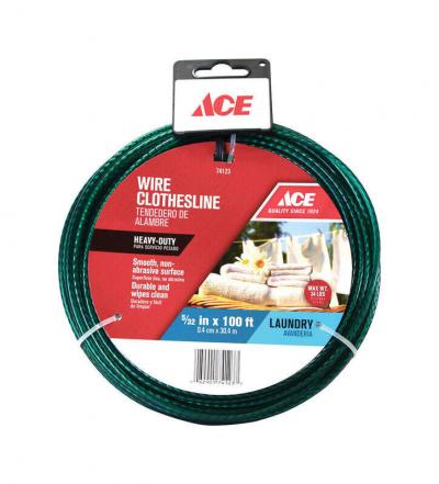 Ace 100ft. Wire PVC Clothesline