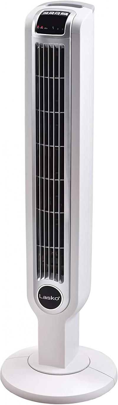 Lasko 36 inch 3-Speed Oscillating Tower Fan w/Remote